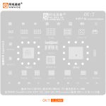 Трафарет BGA Amaoe OV:7 SM7450/6225/ZK8903-00/BGA254/PM6225/7350C/7325/SDR735/WCN6750/3950/WTR2965/WCD9370VC7643/7916-65/73207/77048E/77042/RR88643 (0.12mm)