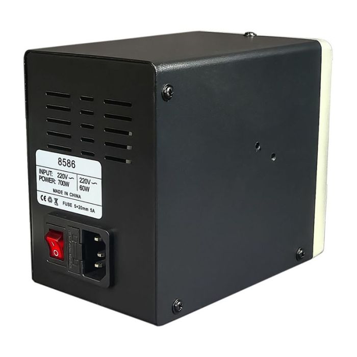 Паяльная станция Sumsour 8586 фен, паяльник, цифровая индикация / 100 - 480°C / 700 Вт