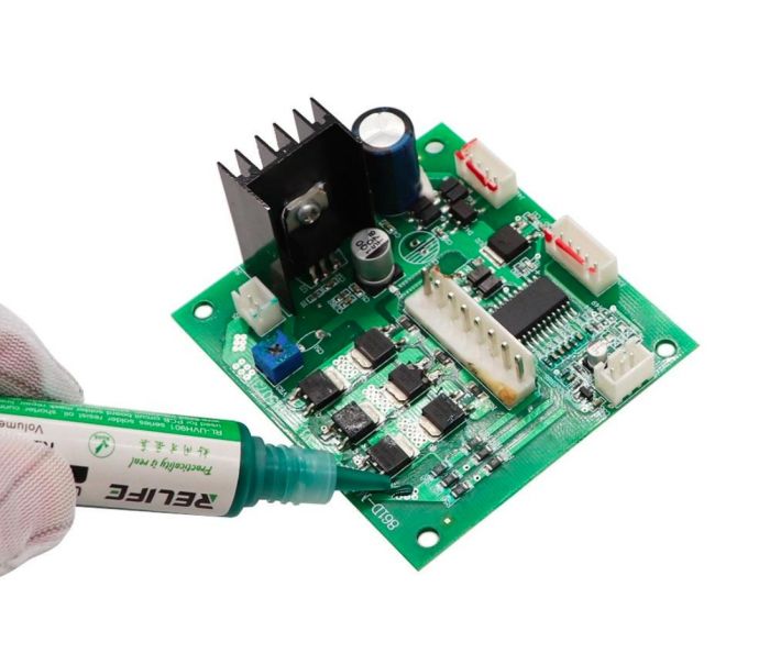 Маска для паяння Relife RL-UVH 901G ультрафіолетова Green (10сс)
