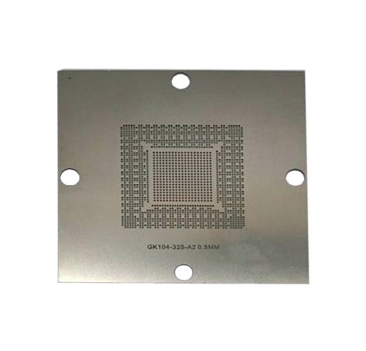 Трафарет BGA прямого нагріву nVidia GK104-325-A2 (0.5 mm) 90 x 90