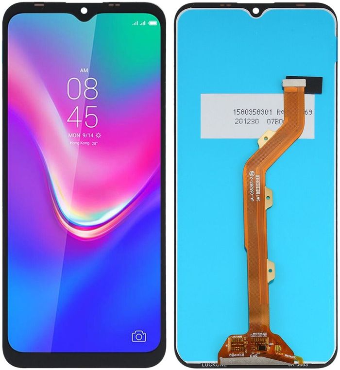 Дисплей + сенсор Tecno Spark 4 (KC8) Black - p/n: 1540387041