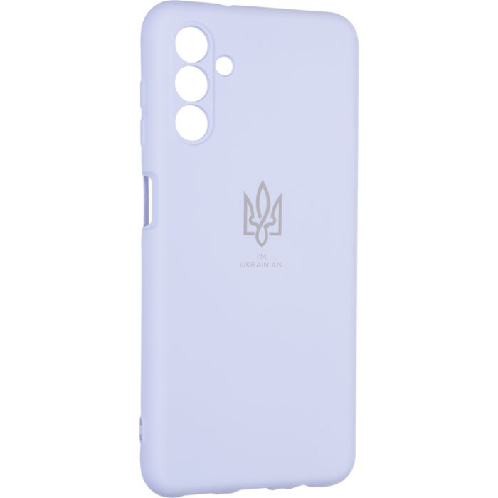 Чохол Full Soft Case (Ukrainian) для Samsung A047 (A04s) Violet