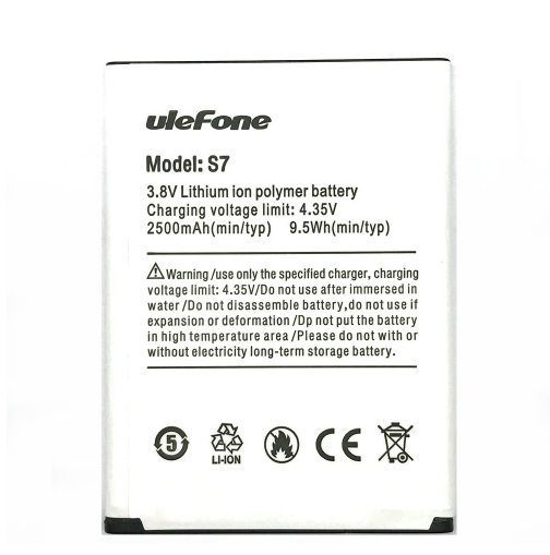 Аккумулятор для Ulefone S7 (2500mAh) HC