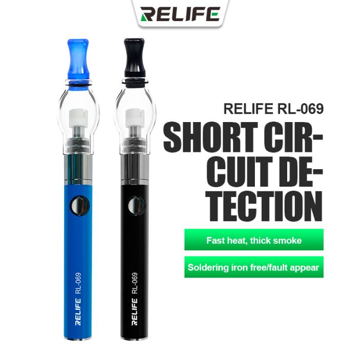 Детектор короткого замыкания RELIFE RL-069 распылитель паров канифоли Blue