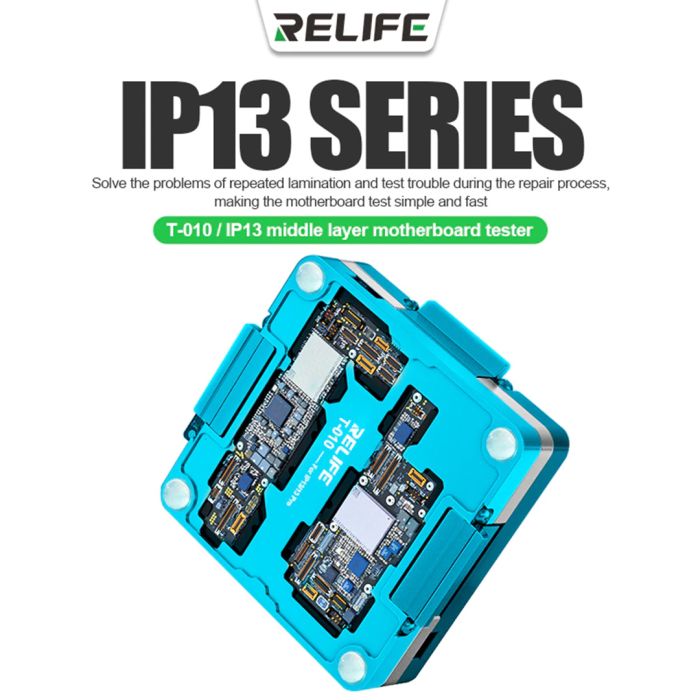 Сокет для перевірки материнської плати Relife Sunshine T-010 для Apple iPhone 13 mini / 13 / 13 Pro / 13 Pro Max