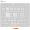 Трафарет BGA Amaoe MI:15 SM8450/8250/PM8150A/B/8350/BH/C/58080/77048E/SDX55M/WCN6851/6856 (0.12mm)