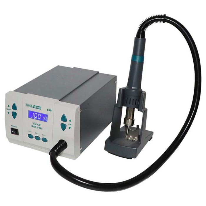Термовоздушная паяльная станция QUICK 861DW ESD фен / 1000 Вт / 100-500°С / 120 л/мин