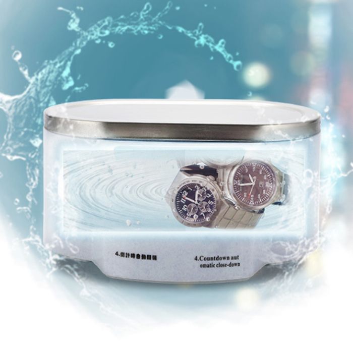 Ультразвуковая ванна DADI 963 / 30W / 40kHz / пластик, металлическая крышка / 500 ml