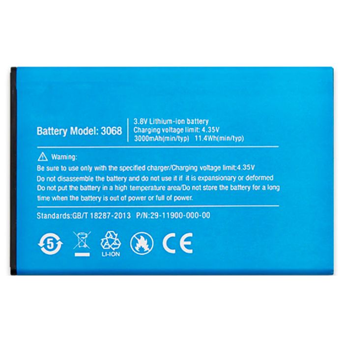 Акумулятор для Ulefone S1 (3000 mAh) 3068