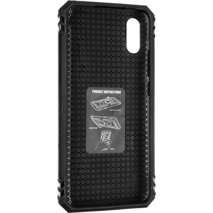 Чехол-накладка HONOR Hard Defence Series New для Samsung A225 (A22)/M325 (M32) Black