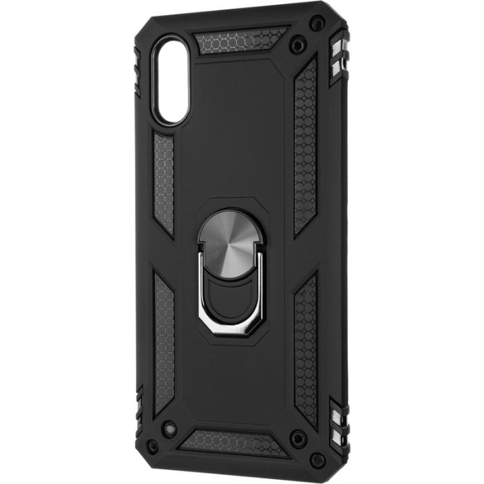 Чехол-накладка HONOR Hard Defence Series New для Samsung A225 (A22)/M325 (M32) Black