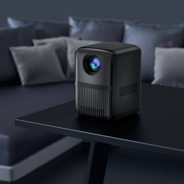 Мультимедийный проектор A6 / 1080P HD / 4K / WIFI / Bluetooth / HDR / USB / HDMI / Android 4+64 ГБ Black