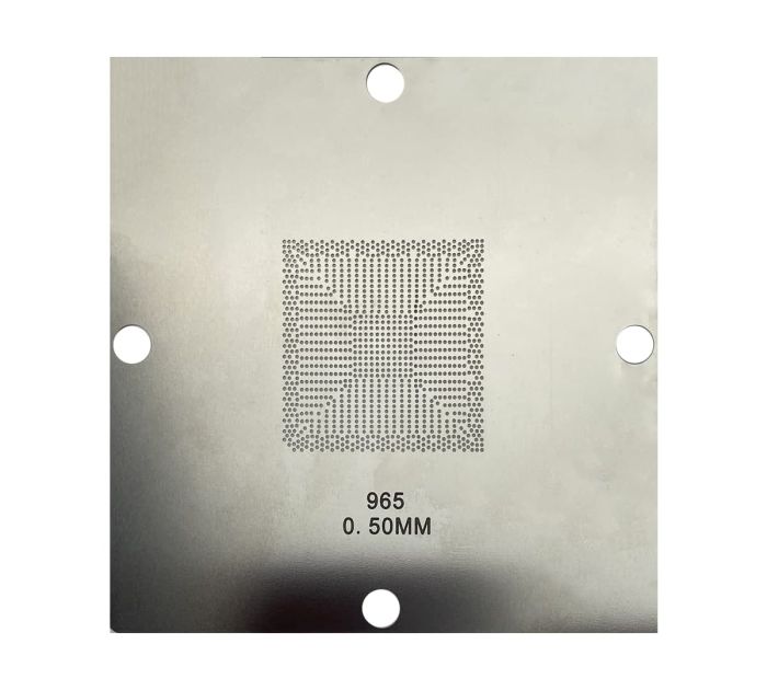Трафарет BGA прямого нагріву 965 (0.50 mm) 90 x 90 mm