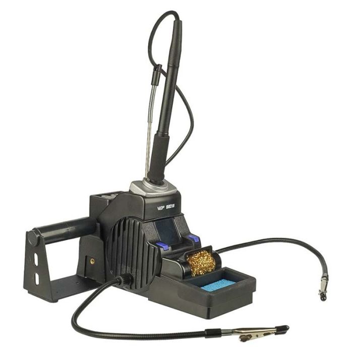 Паяльная станция WEP 982-III прецизионная / 2 паяльника JBC C115 + C210  / LED дисплей / 90-450°C / 40 Вт