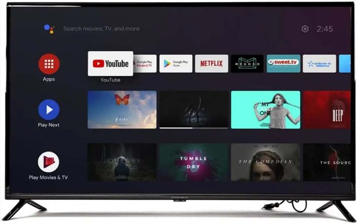 Телевізор GRUNHELM GT9FHD40-GA 40'', Android TV, Full HD, T2