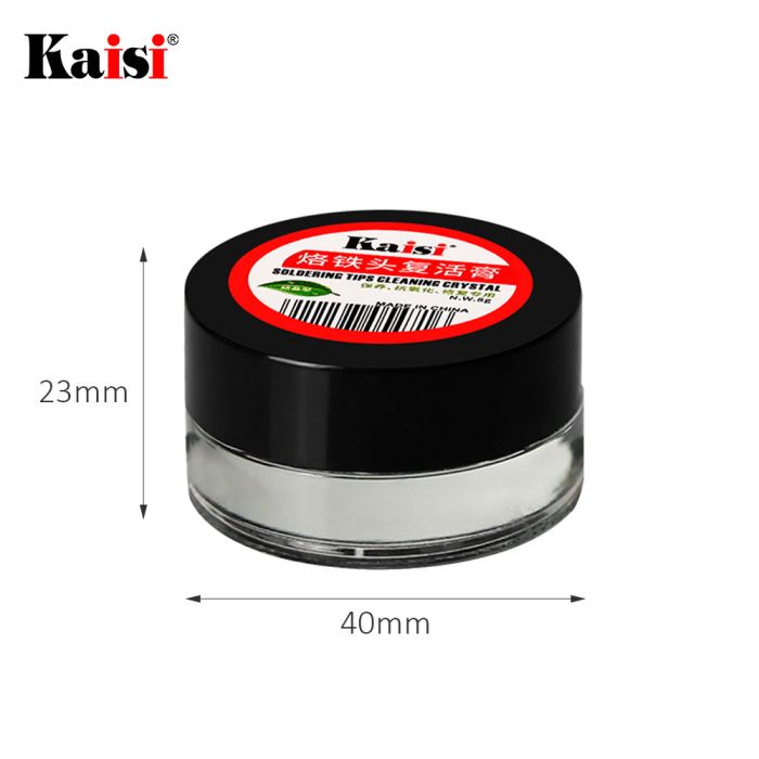 Очисник жал паяльника Kaisi Soldering Tips Cleaning Crystal, 8 гр. (очищення кислотною пастою)