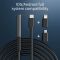 Ендоскоп WI-FI USB / 8 mm камера / підсвічування / IP67 / Android IOS / OTG Type-C / Lightning 3 м