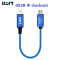 Кабель для передачі даних, синхронізації  ISOFT IS-003B Lightning OTG для iPhone - Android