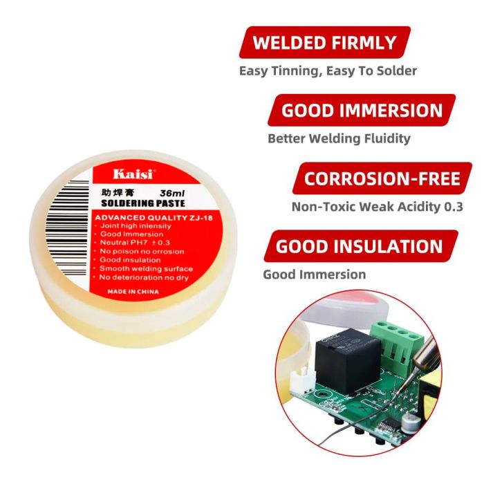 Флюс паста Kaisi Soldering Paste 36 ml