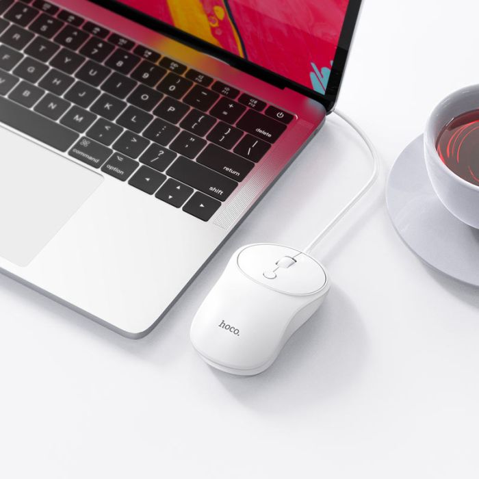 Миша провідна Hoco GM13 Esteem, USB, 1000/1600 DPI, 4D клавіші