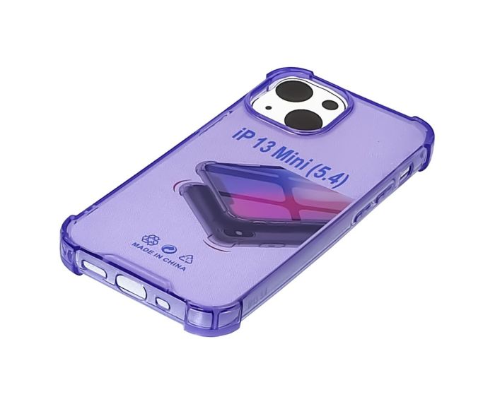 Чохол TPU shockproof angle для Apple iPhone 13 mini Violet