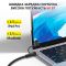 Кабель Type-C to Type-C с переходником Lightning / 2 в 1 / QC3.0 PD / 60W / 1м  Черный