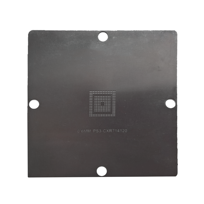 Трафарет BGA прямого нагріву PS3-CXR714120 (0.60mm)