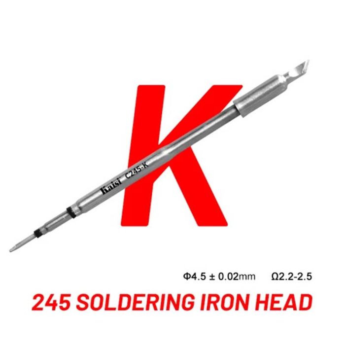Жала, наконечники Kaisi C245-I / C245-IS / C245-K для паяльника набір 3 шт.