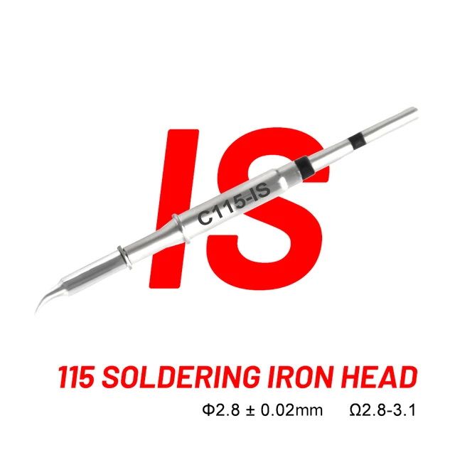Жала, наконечники Kaisi C115-I / C115-IS / C115-K для паяльника набір 3 шт.