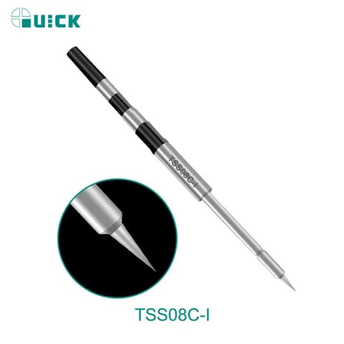 Жало, наконечник Quick TSS08C-I для паяльної прецизонної станції Quick Q8