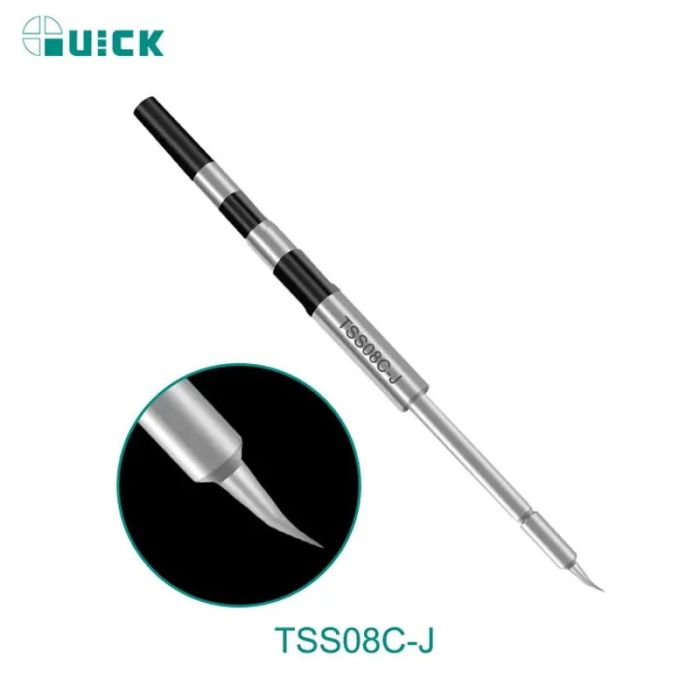 Жало, наконечник Quick TSS08C-J  для прецизонной паяльной станции Quick Q8