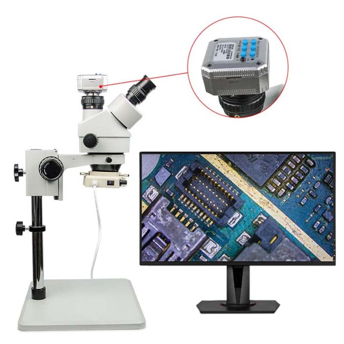 Цифрова камера для мікроскопа MaYuan MY-HU608A / 30 Мп / CMOS-сенсор Panasonic / HDMI 1080P