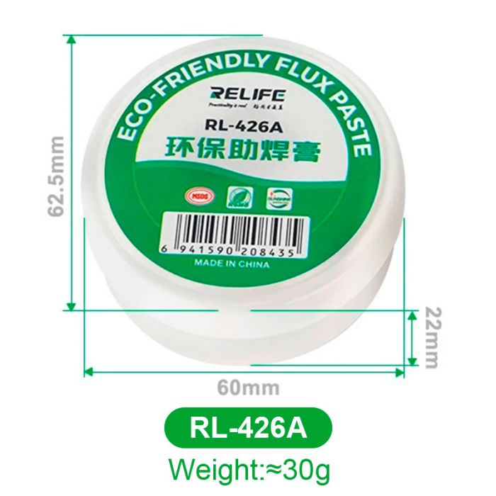 Флюс-паста Relife RL-426A високої очистки 30г