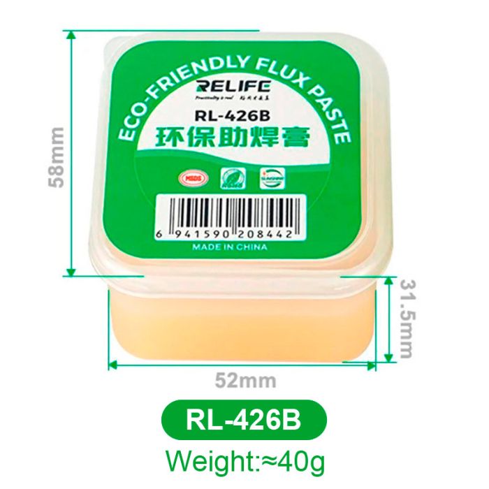 Флюс-паста Relife RL-426B високої очистки 40г