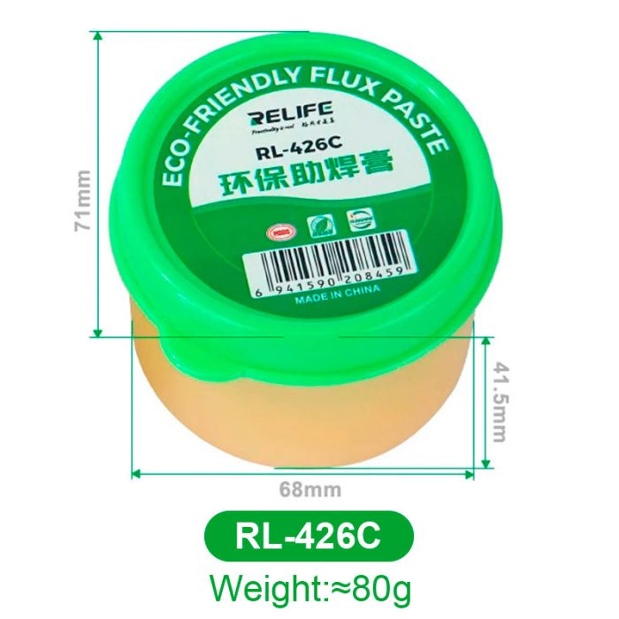 Флюс-паста Relife RL-426C високої очистки 80г