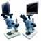 Тринокулярний мікроскоп Sunshine SZM45T-B1-1600S / камера 16 Mpx / HD дисплей 10'' 1080P / підсвічування