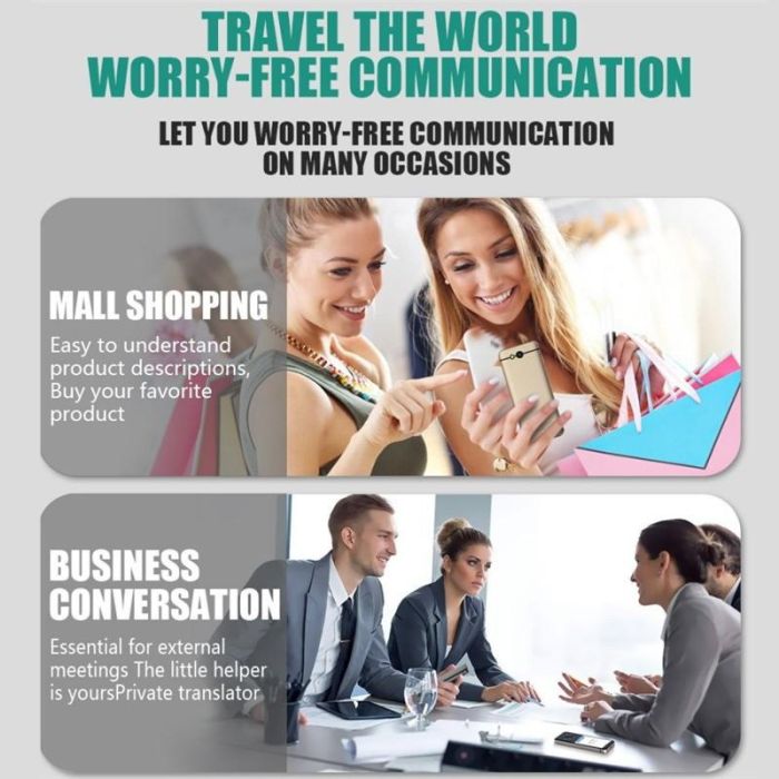 Голосовой электронный переводчик M9, 107 языков онлайн, 16 языков офлайн, фото перевод Joom