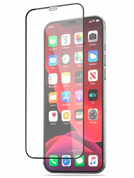 Захисне скло Full Coverage для iPhone 12 mini (5,4 ") Black