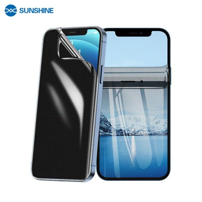 Гидрогелевая бронепленка для телефона Sunshine SS-057S матовая (Антишпион) All Phone