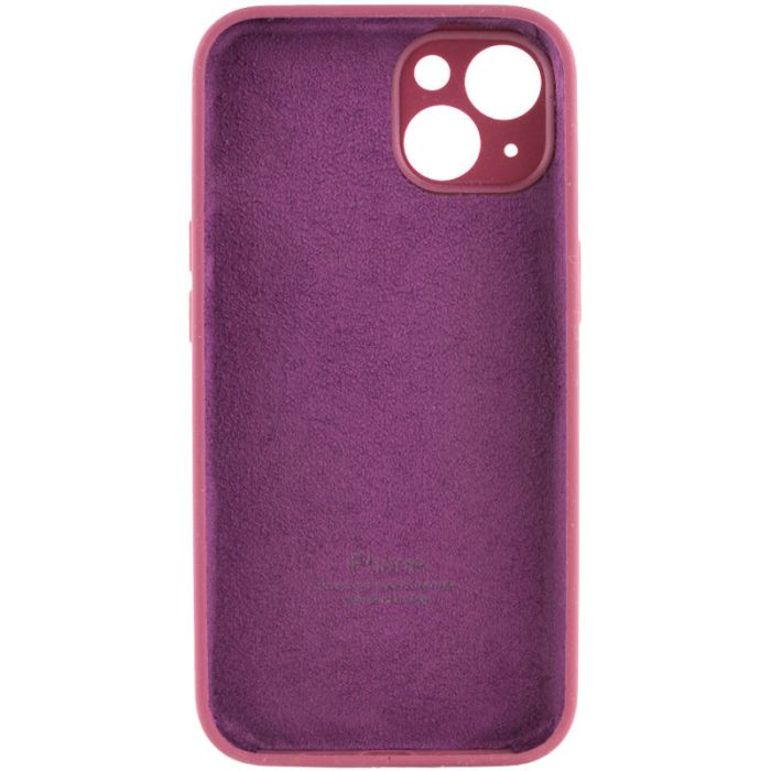 Чохол Silicone Case Full Camera для iPhone 13 plum