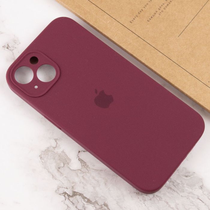 Чохол Silicone Case Full Camera for iPhone 13 (67) plum