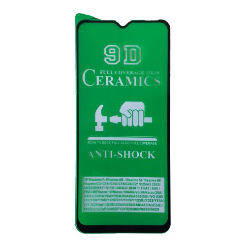Защитное стекло CERAMIC для Tecno POP 5 Black (Тех.уп)