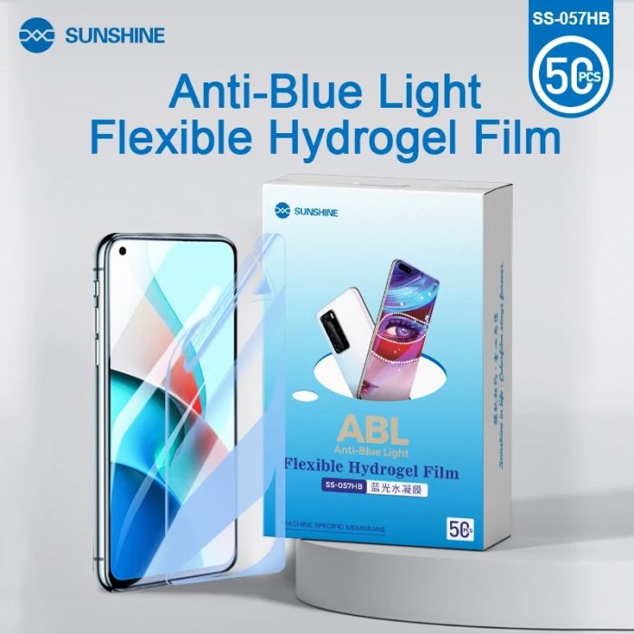 Гидрогелевая бронепленка для телефонов Sunshine SS-057HB Anti-Blue Light