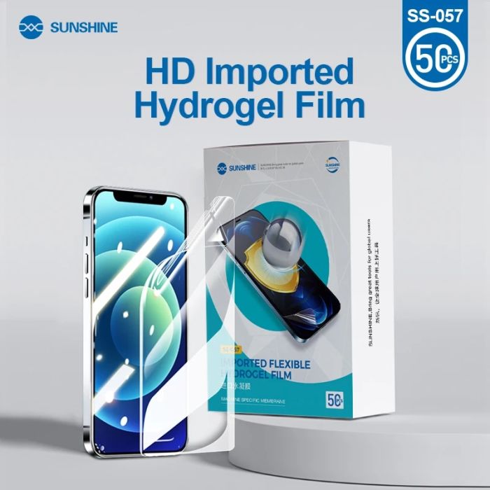 Гидрогелевая бронепленка для телефона Sunshine SS-057 (Korea) пачка 50шт