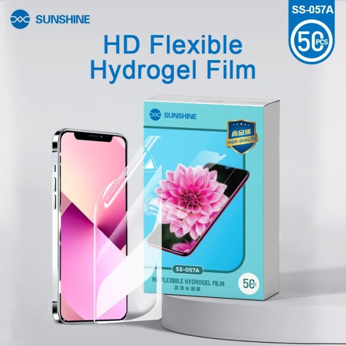 Гидрогелевая бронепленка для телефона Sunshine SS-057A (China) пачка 50шт