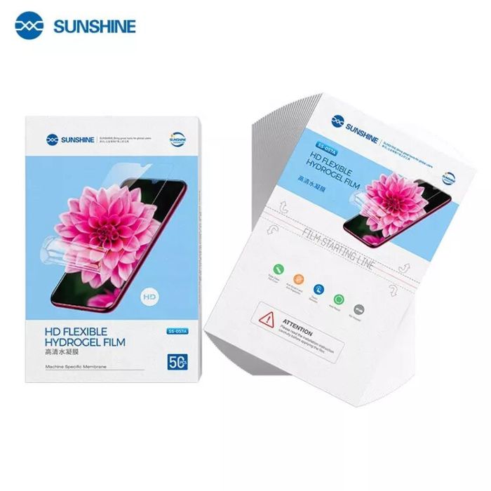 Гидрогелевая бронепленка для телефона Sunshine SS-057A (China) пачка 50шт