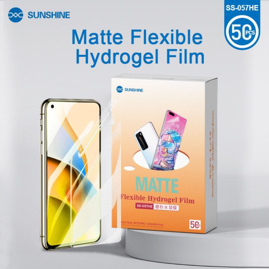 Гідрогелева бронеплівка для телефонів Sunshine SS-057HE (пачка 50шт)  матова
