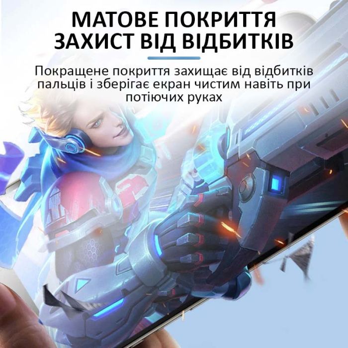 Гідрогелева бронеплівка для телефону Sunshine SS-075E High Quality TPU (матова)
