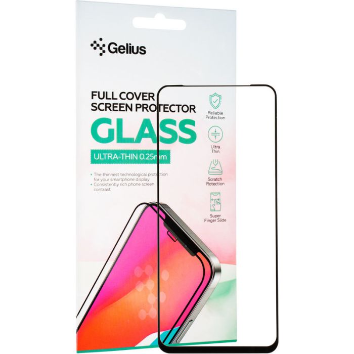 Захисне скло Gelius Full Cover Ultra-Thin для Xiaomi Redmi Note 11 Black