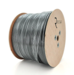 Кабель коаксіальний з харчуванням RITAR B305-RG59CCA + 2x0.5mm CU, 0,81 мм.CCA, 64x0.12m CCA, 75 Ом, FPE